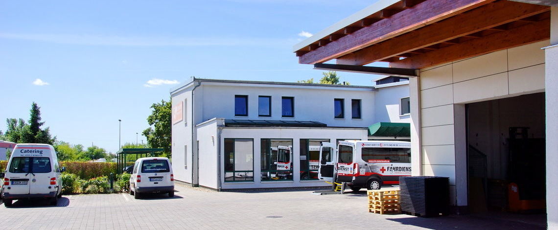 Der Hof der Gubener Hauptwerkstatt in der Franz-Mehring-Straße.